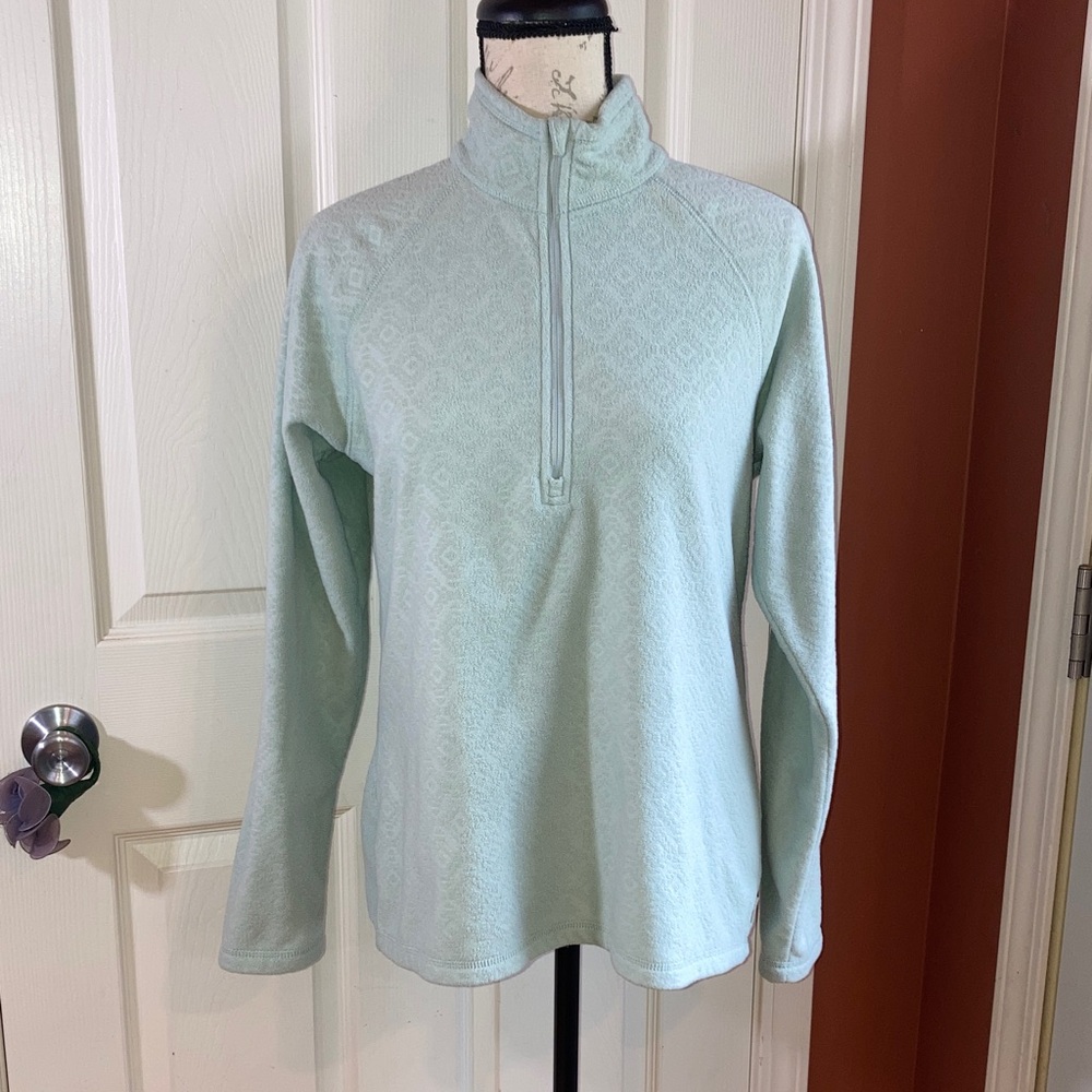 Eddie Bauer Fleece 1/4 Zip Sweatshirt Jacket sz Medium